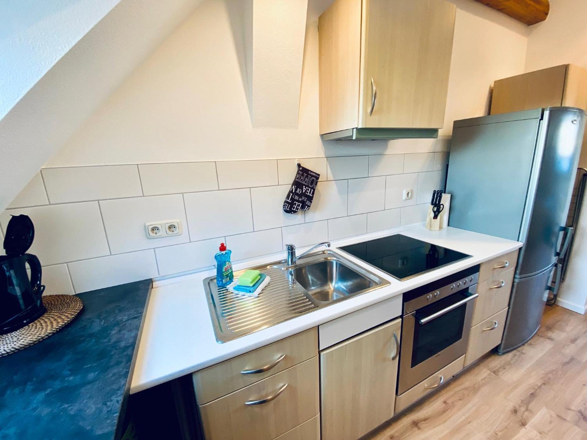 Apartment Schleusentor - Ferienwohnung Maisonette 로스토크 외부 사진
