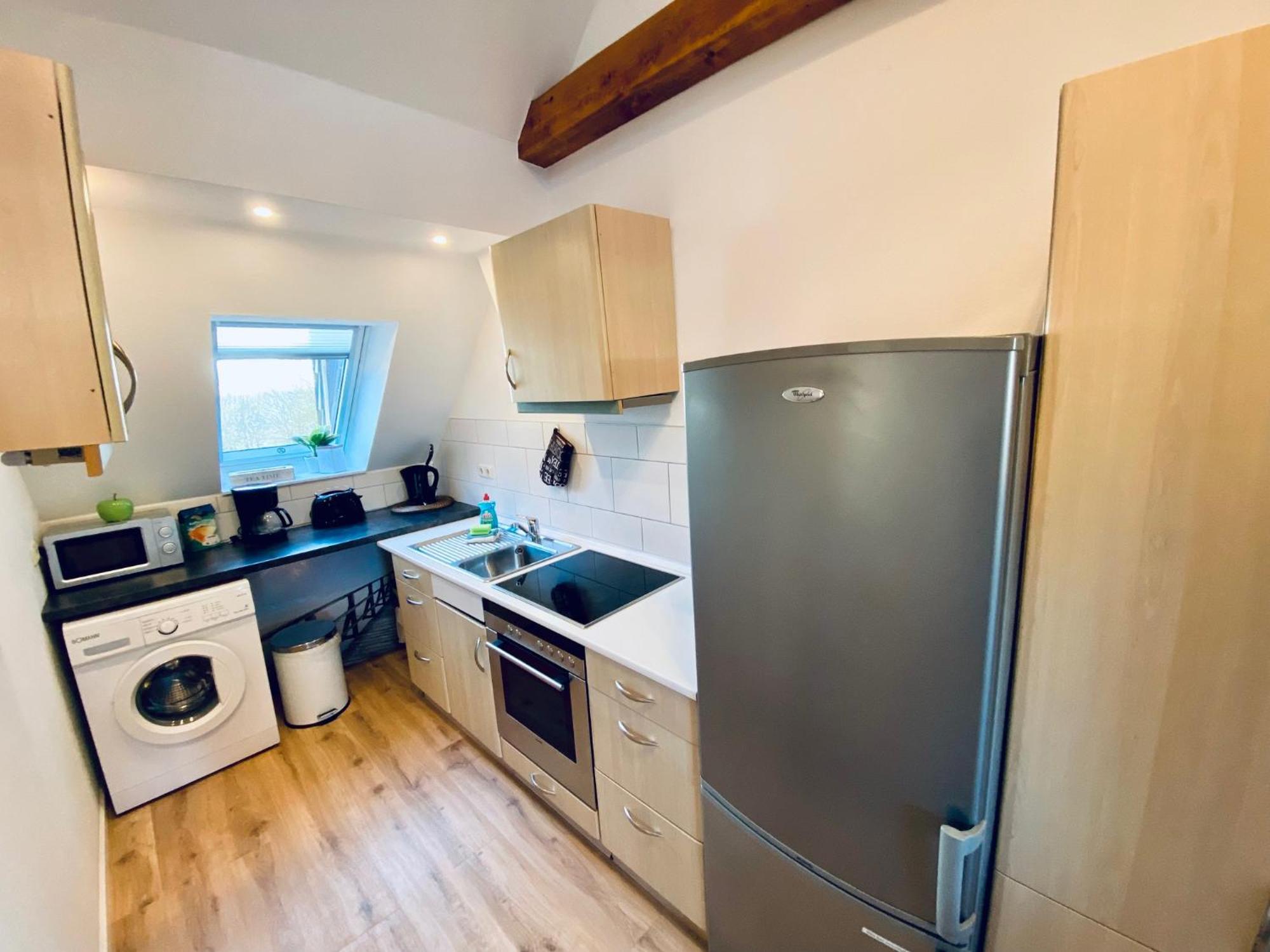 Apartment Schleusentor - Ferienwohnung Maisonette 로스토크 외부 사진