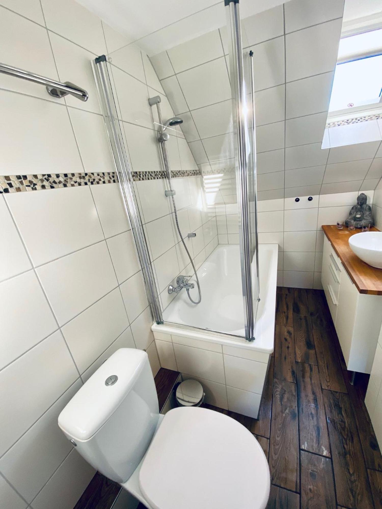 Apartment Schleusentor - Ferienwohnung Maisonette 로스토크 외부 사진